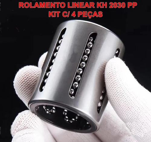 Kit C/ 85 Pçs Rolamento Linear Kh 1228 Pp - 12x19x28