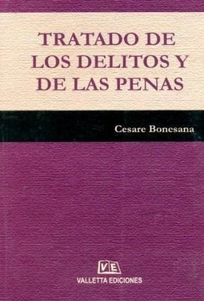 Libro Tratado De Los Delitos Y De Las Penas De Cesare Bonesa