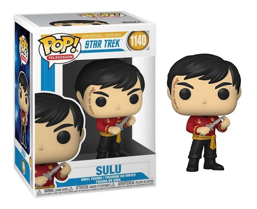 Funko Pop, Sulu, Star Trek, Modelo 1140.
