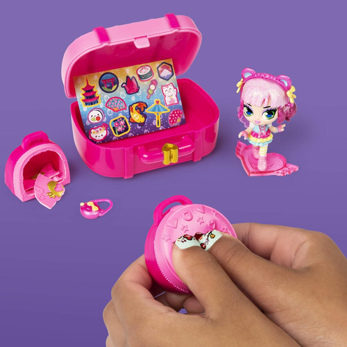 Hatchimals Pixies Vacay Style Rosa Con Accesorios Sorpresa