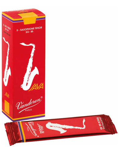 Cañas Para Saxofón Tenor, Vandoren  Java Red-cut N 3