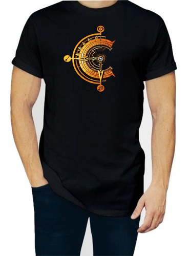 Playera Chrono Trigger Time Travel Crono Cross Symbol Hombre