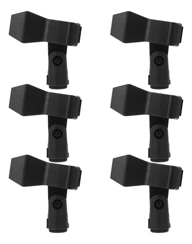 Adaptador Boom Mic Stand Con Clip Para Micrófono, 6 Unidades