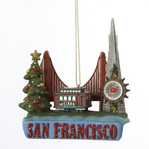Kurt Adler - Ornamento De La Ciudad De San Francisco, 3-5 Pu