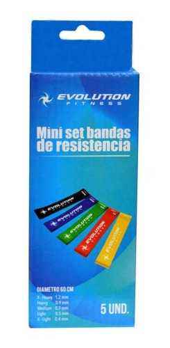 Set De Bandas X 5 Evolution Fitness