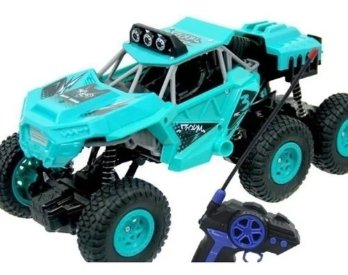 Carro Todo Terreno Control Remoto Rock Off -road 6 X 6 -1:18