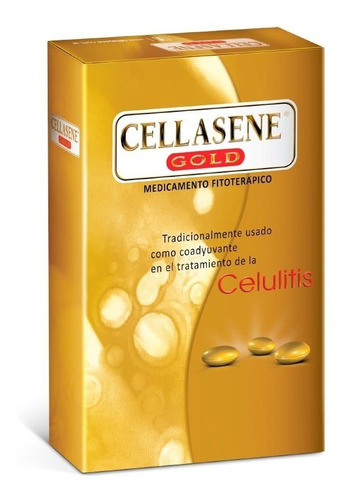 Cellasene Gold Tratamiento Anticelulitis X 30 Cápsulas