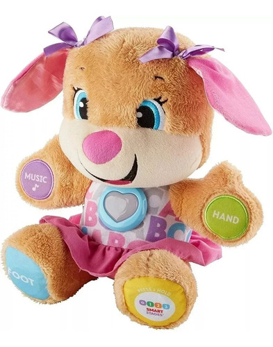Fisher Price Perrita Aprende Conmigo Mattel Juguete Bebe