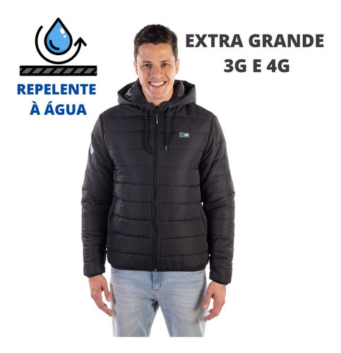 Jaqueta Masculina Free Surf Frio Plus Size Extra Gg 