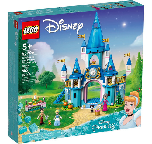 Lego Disney 43206 Castelo Cinderela E Príncipe Encantado 