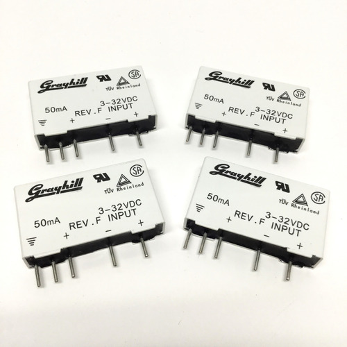 Lot Of 4 Grayhill 70m-idc5 Rev F Ssr Dc Digital Inpu Ccs