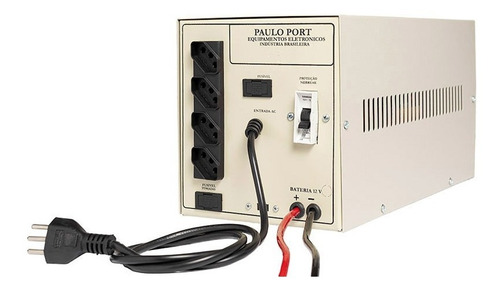 Nobreak Super Plus 1kva Para Portões E Cancelas - Pauloport