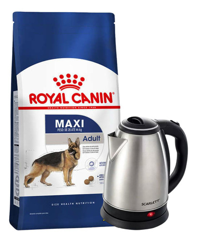 Comida Perro Royal Canin Maxi Adult 15 Kg + Obsequio +envío!