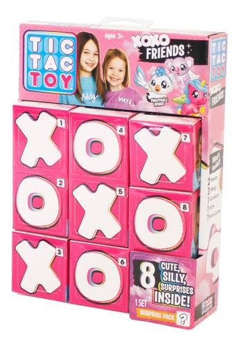 Set De Juguete Sorpresa Tic Tac Toy Xoxo Friends- Los