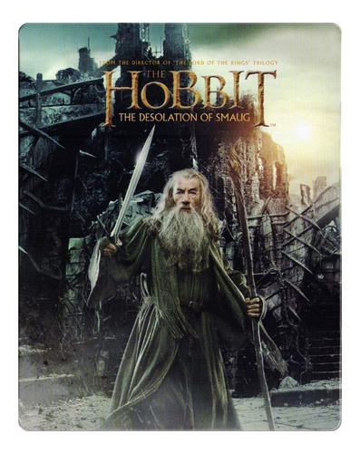 El Hobbit La Desolacion De Smaug Steelbook Blu-ray + Dvd Dc