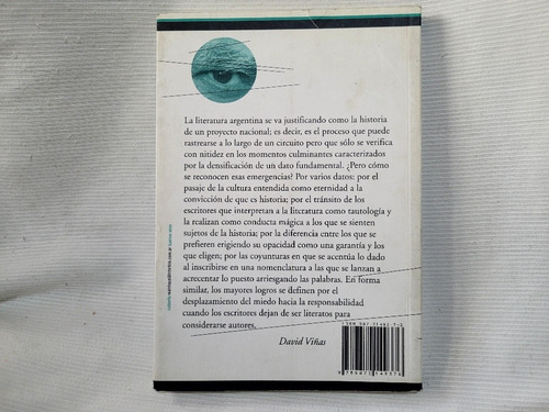 Imagen 3 de 10 de Literatura Argentina Y Politica David Viñas Santiago Arcos