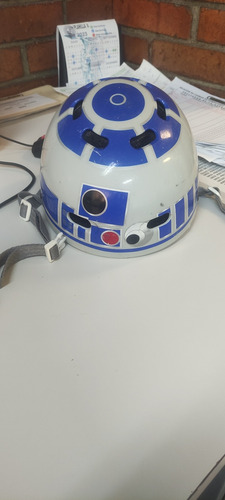 Casco Bicicleta Biker Skate Patineta Star Wars R2d2 Original