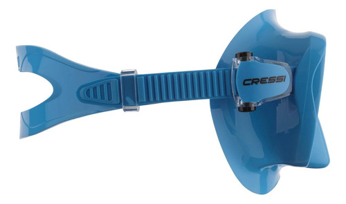 Visor Cressi F1 Frameless Buceo, Snorkeling Y Apnea Blue