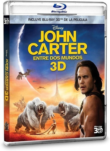 John Carted Pelicula Blu Ray 3d Original Nueva Sellada