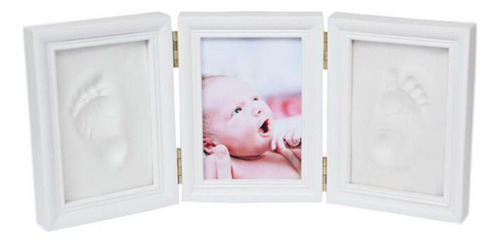 Moldura Fotográfica: Imagem, Pais, Bebê, Impressão À Mão, Pe