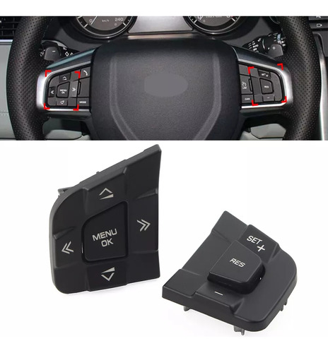 Interruptor Multifunción Lr095537 Lr095540 Para Volante De C