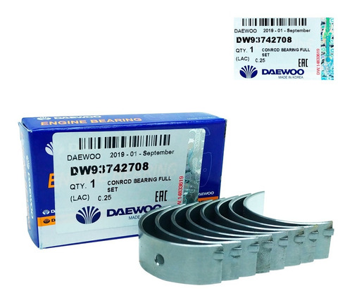 Imagen 2 de 10 de Conchas Biela 0.10 Aveo 2009 2010 2011 Lt Ls Speed Original