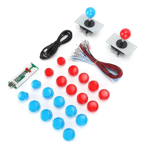 Juego Game Accessory Joystick Diy Usb Game Set Para Win8/win