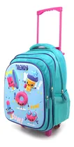 Comprar Mochila Dibujos Carrito Niños 16 Pulgadas Primaria Escuela Color Agua Diseño De La Tela Lisa