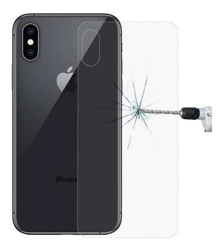 Lamina De Vidrio Templado Trasera Para iPhone XS Max