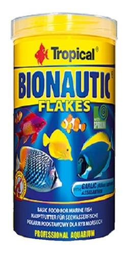 Alimento Bionautic Flakes P/peces Marinos 50 G Tropical