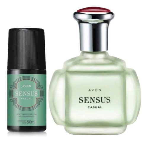 Set Fragancia Sensus Casual De Avon Género Hombre