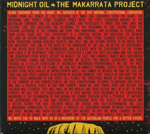 Midnight Oil - The Makarrata Project Cd