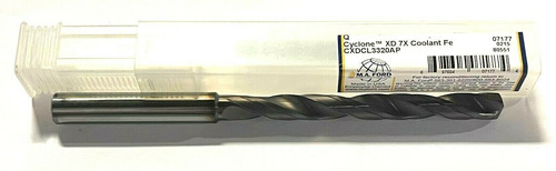 M.a. Ford Letter Q Solid Carbide Drill 7xd High Performa Zts