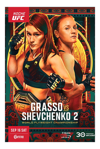 Poster De Alexa Grasso Vs Valentina Shevchenko 2