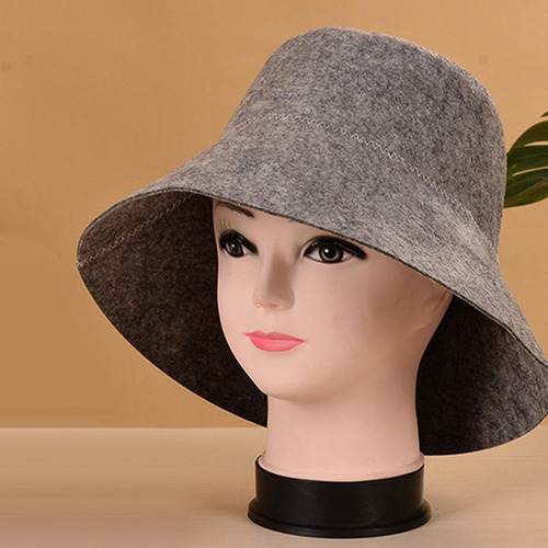 Gorro De Fieltro Para Sauna Gorro De Baño Gorro De Gris