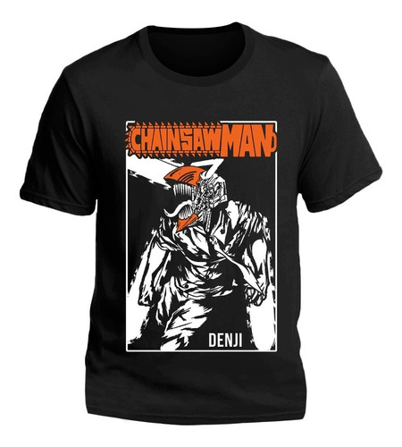 Remera Chainsaw Man Niño Denji Demonio Anime Manga