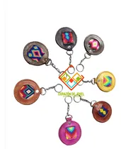 Comprar 36 Llaveros De Piel\u002Fcuero-unisex Tejidos A Mano\u002Fartesanal
