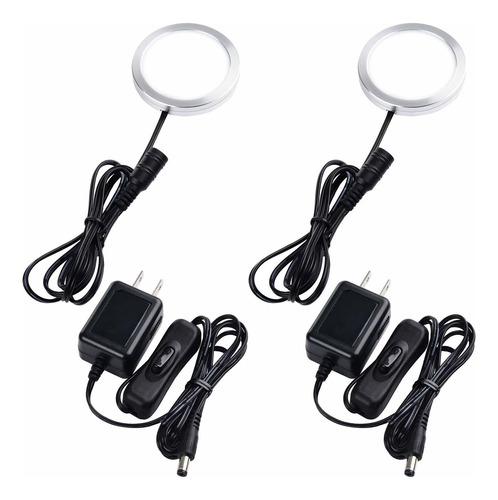 Luz De Disco Led Individual Para Debajo Del Gabinete, I...