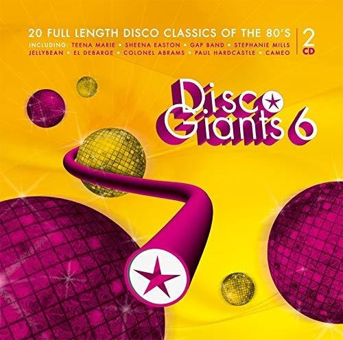 Cd Disco Giants 6 20 Full Length Disco Classics Of The 80s 