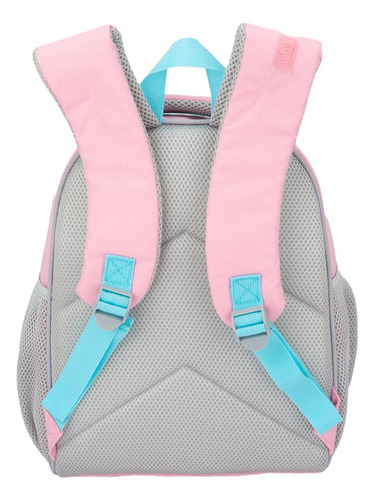 Mochila Escolar Kebo Kids Gris Bp25