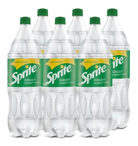 Refresco Sprite 2,25 Litros Funda X6