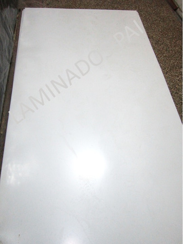 Imagen 2 de 6 de Placa Alto Impacto 1mt X 2mt Blanco 0,5mm En Plancha Pvc Pai