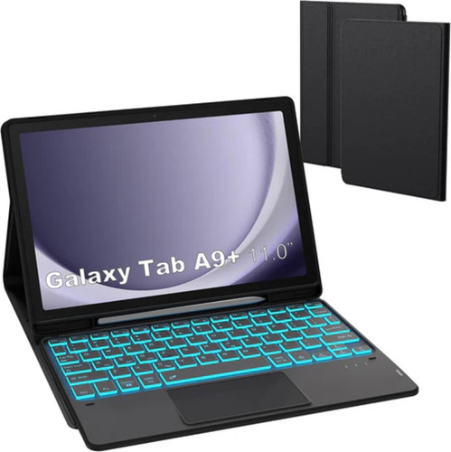 Estuche Con Teclado Para Galaxy Tab A9+ De 11 Pulgadas
