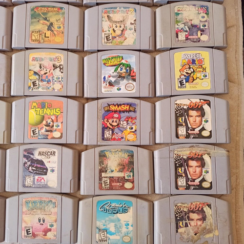 Lote De Juegos Nintendo 64 N64 Pregunte Variado 2