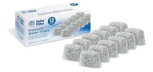 12-packkrups F47200duo Sistema De Filtracin De Agua Filtros