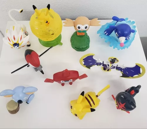 Coleção Completa Pokémon 2017 Mc Donalds 10 Personagens