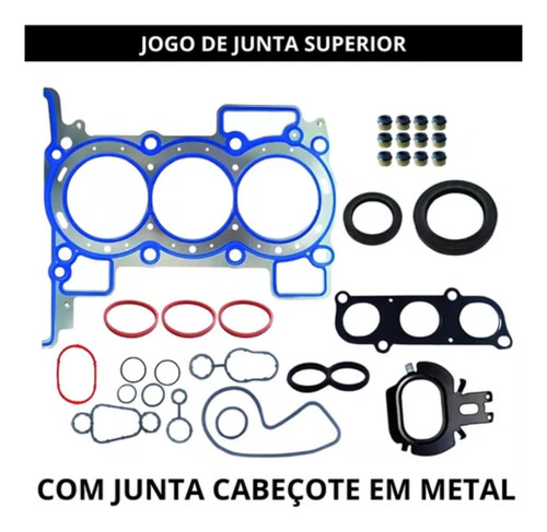 Cabeçote Novo Para Sandero 1.0 12v 3 Cilindros C/ Comando Nv