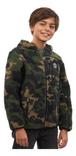 Polar Corderito Niño Sherpa Camuflado Kids T4 A 10 - Polemic