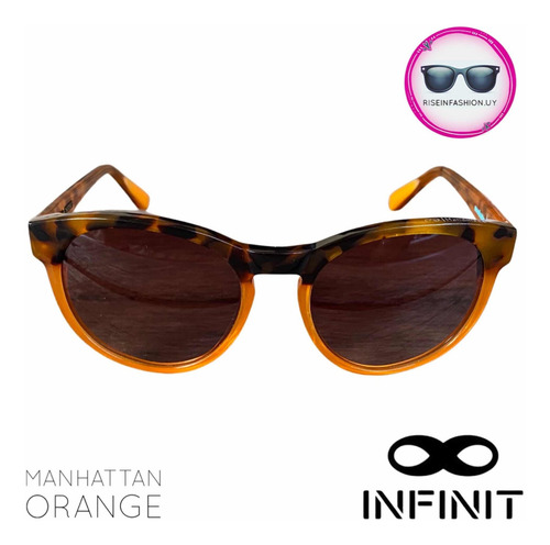 Lentes De Sol Infinit Manhattan Orange Rise In Fashion