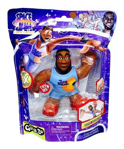 Figura Heroes Of Goo Jit Zu Lebron James Space Jam